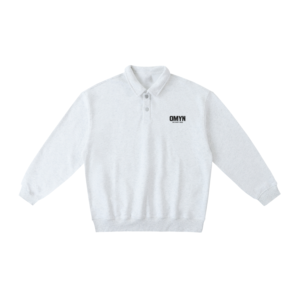 Heavyweight Polo-Collar Sweatshirt