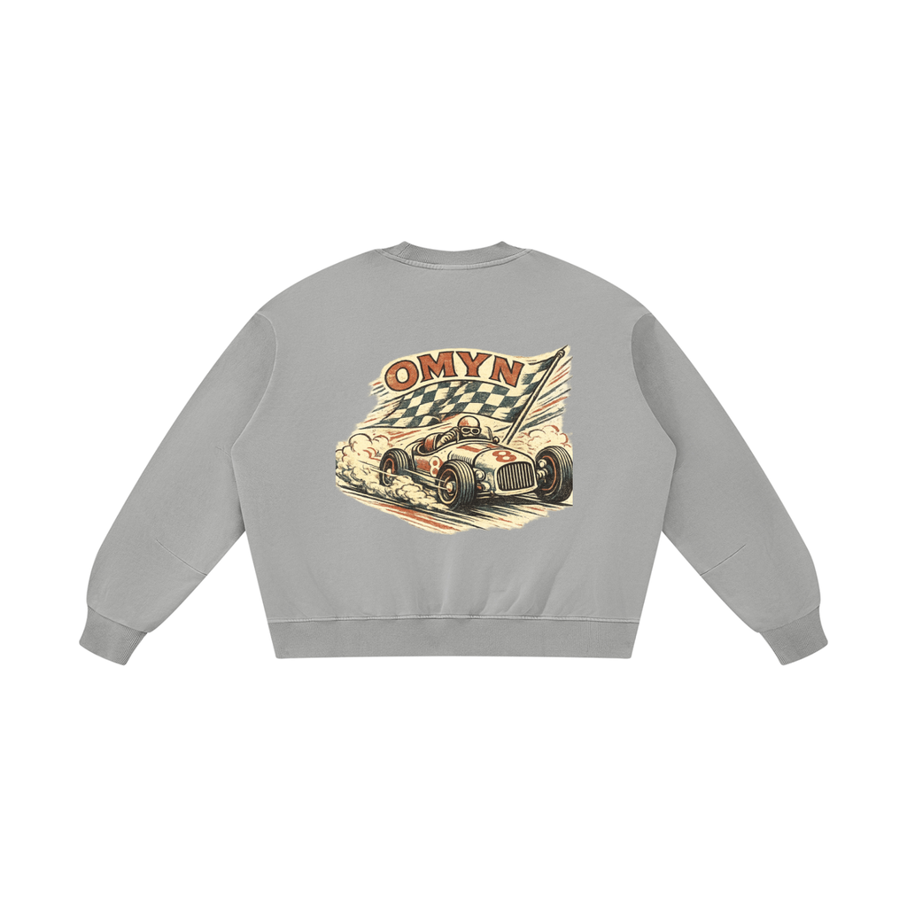 Unisex Boxy Vintage Washed Sweatshirt