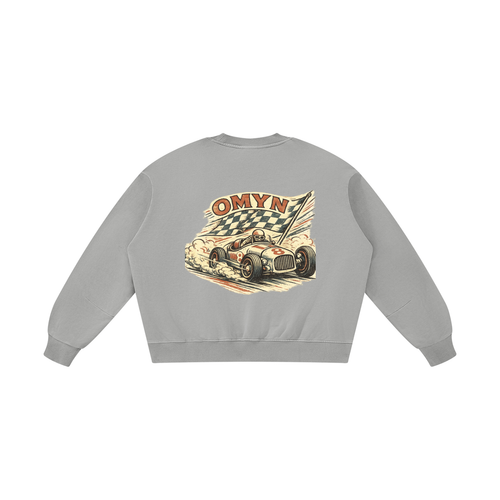 Unisex Boxy Vintage Washed Sweatshirt