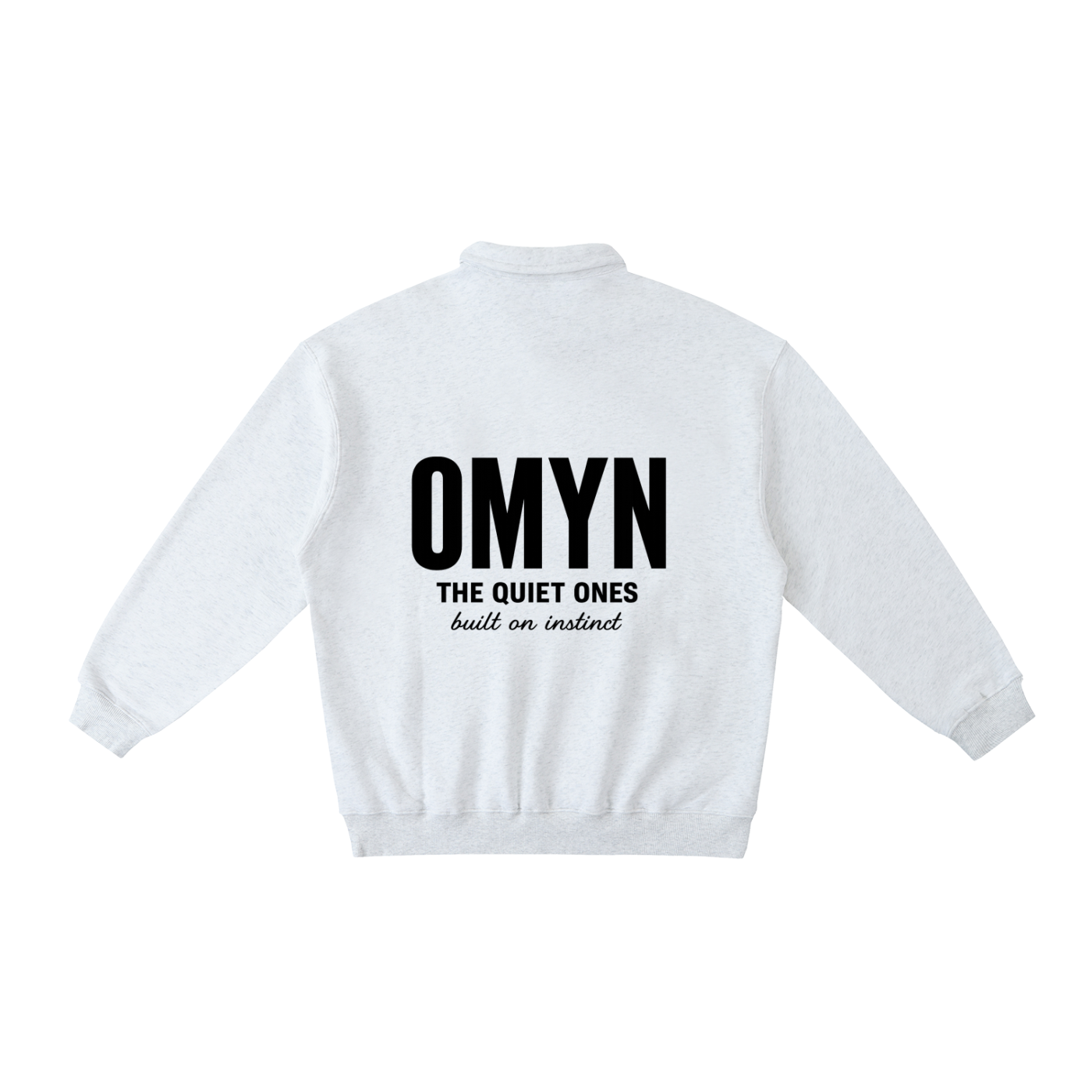 Heavyweight Polo-Collar Sweatshirt