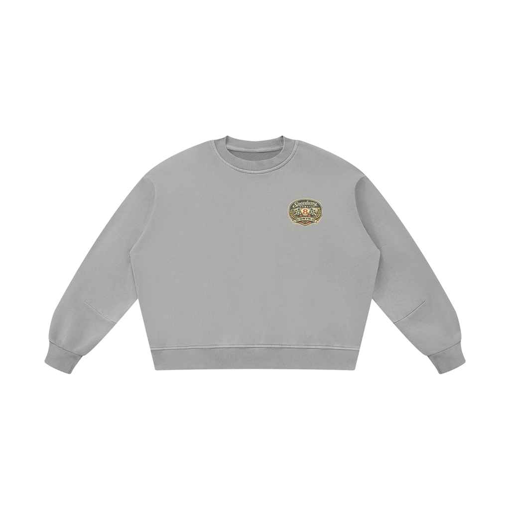 Unisex Boxy Vintage Washed Sweatshirt