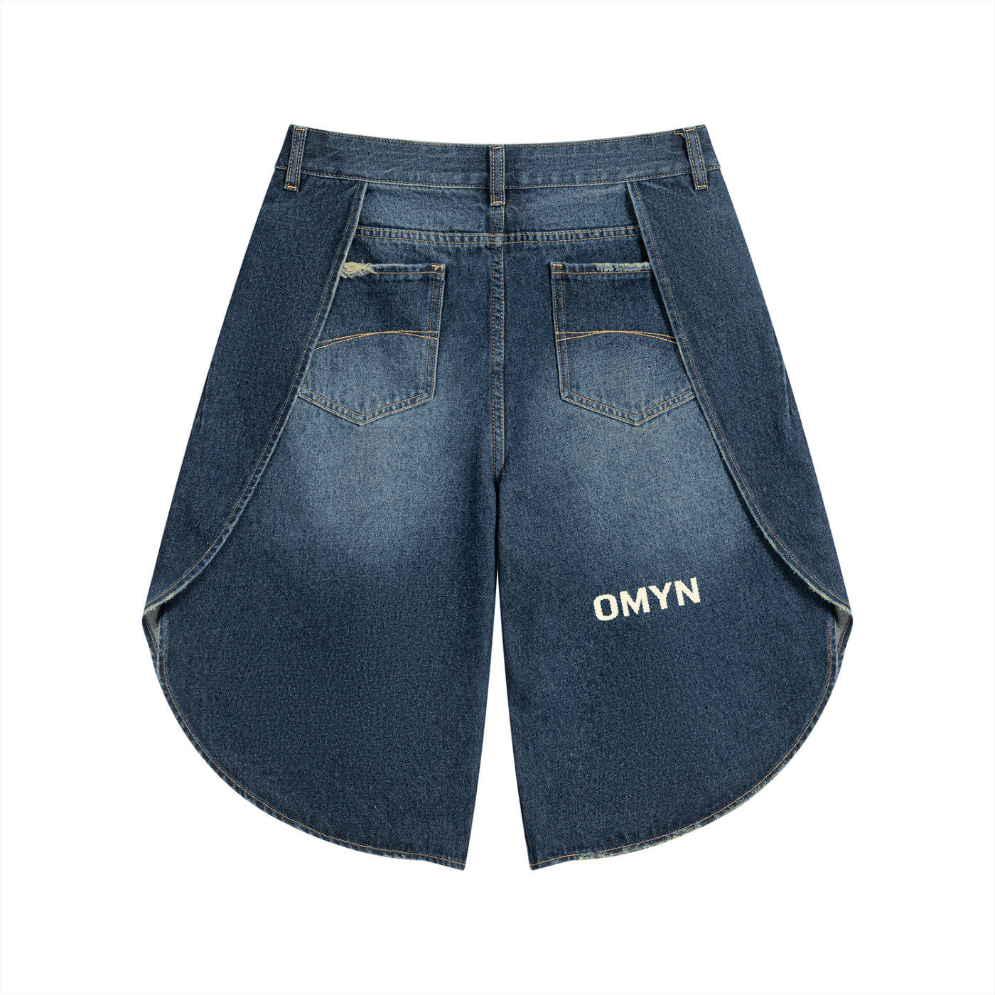 Men’s Wide Leg Denim Shorts